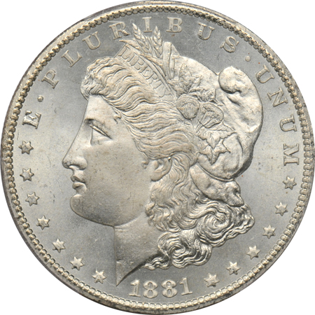 1881-CC PCGS MS-67.