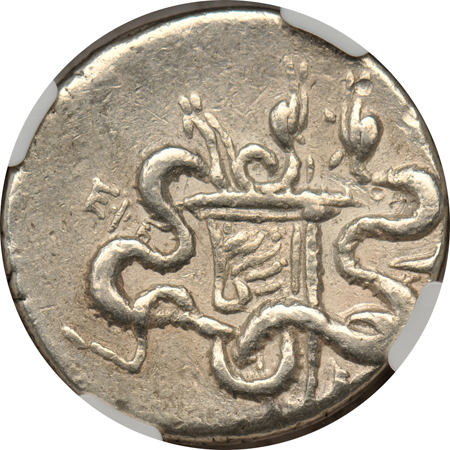 Ancient - Greece - (180/167-133 BC) Ionia, Ephesus silver Cistophorus NGC VF.