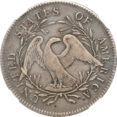 1795 2 Leaves (B-4, BB-14) NGC VF-30.