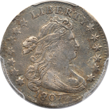 1807 PCGS XF details/damage.