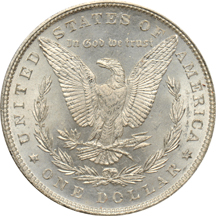 Four U.S. silver type coins in David Hall flips.