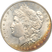 1887/6 (VAM-2) PCGS MS-64.