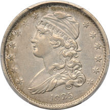 1835 (B-3, R.4+) PCGS XF-45.