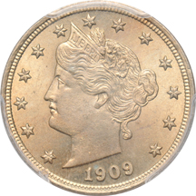 1909 PCGS MS-65.