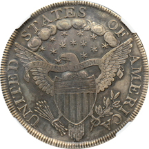 1799 (B-17, BB-164) NGC AU details/improperly cleaned.