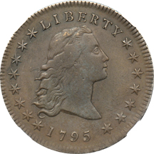 1795 3 Leaves (B-5, BB-27) NGC XF details/repaired.