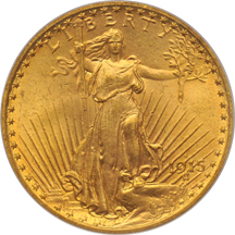 1915-S PCGS MS-65.