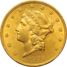 1904 PCGS MS-62.