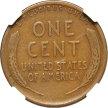 1922 Strong Reverse NGC VF-20 BN.