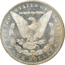 1882-CC GSA MS-63, and an 1883-CC ANACS MS-64DMPL.