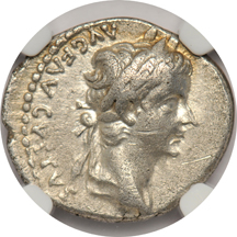 Ancient - Roman Empire - AD 14-37 Tiberius Denarius NGC VF.