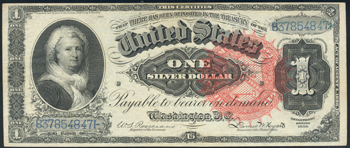 1886 $1 PMG CHCU-63.