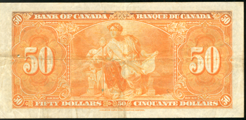 Canada - Seven small size type notes, as described.