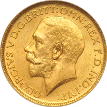 Canada - 1917-C sovereign NGC MS-64.