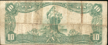1902 $10 Alexandria, VA Charter# 7093 Blue Seal F.