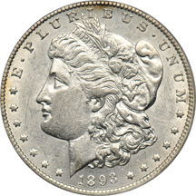 1893-O PCGS AU-53.