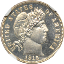 1915 NGC PF-65 CAMEO.