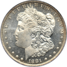 1881-O PCGS MS-64DMPL.