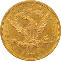 1869-S PCGS AU-55.