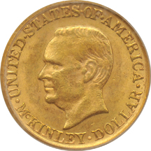 1916 McKinley PCGS MS-62.