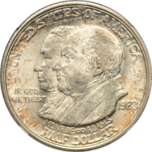 Two 1923-S Monroe, both NGC MS-63.