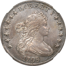 1799 (B-12, BB-160, R.3) NGC AU-58.