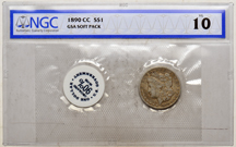 1890-CC GSA Soft Pack NGC VG-10.