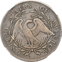 1795 2 Leaves (B-4, BB-14) NGC VF-30.