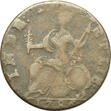 1786 Connecticut (Miller 8.9-Q, R.5) F.