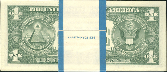 Pack of 1957-B $1 CHCU.