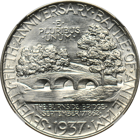 1937 Antietam NGC MS-65.