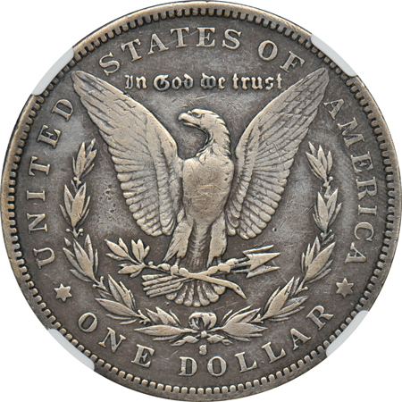 1893-S NGC VF details/cleaned.