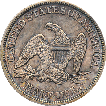 1857 PCGS AU-58.