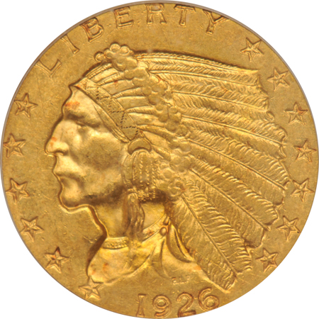 1926 PCGS MS-62.