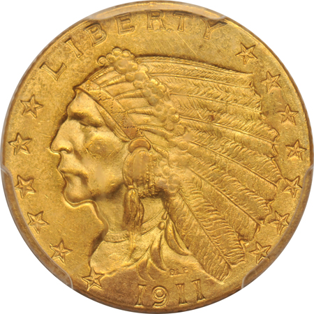 1911 PCGS MS-63+.