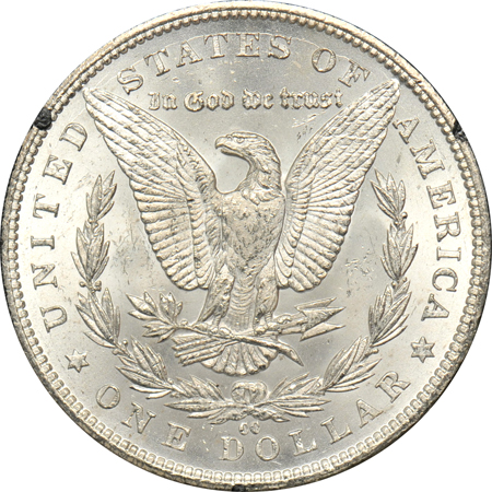 1885-CC GSA NGC MS-63.