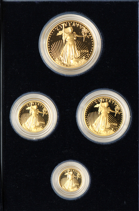 1994 Proof Gold American Eagle set