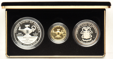 2013 5-Star Generals three-coin Commemorative Proof set.