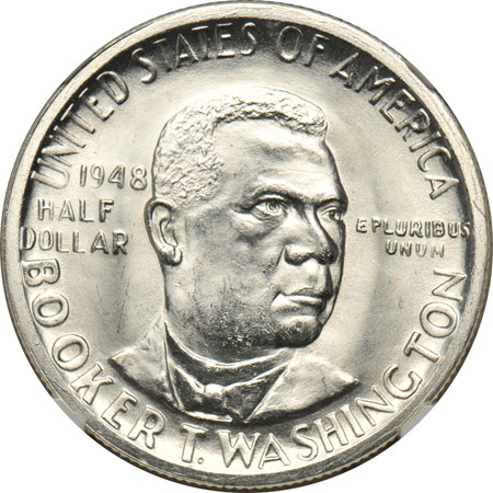 1948-PDS Booker T. Washington set, all NGC MS-66.