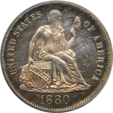 1880 PCGS PF-63CAM.