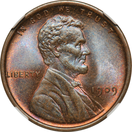 Four 1909 certified by NGC