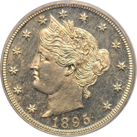 1895 and 1899, both PCGS PF-64.