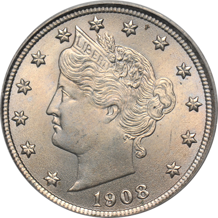 1908 PCGS MS-65.