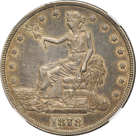 1878-S NGC AU-55.