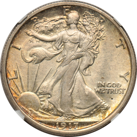 1917-D Obverse NGC MS-63.