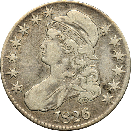 1826 (O-103, R.5) F/corroded.