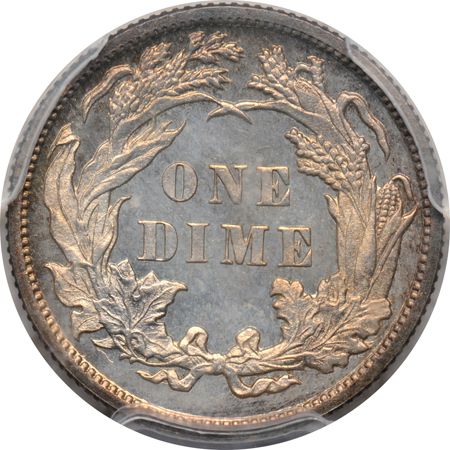 1889 PCGS PF-65.