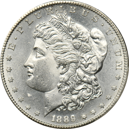 1889-S PCGS MS-64.