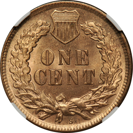 1908-S NGC UNC details/altered color.