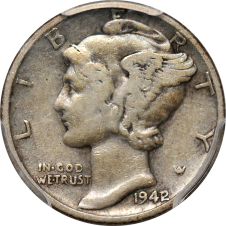 1942/41 PCGS VF-25.